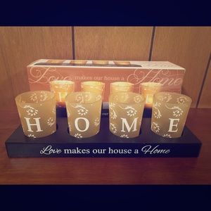 Votive Candle Holder Set